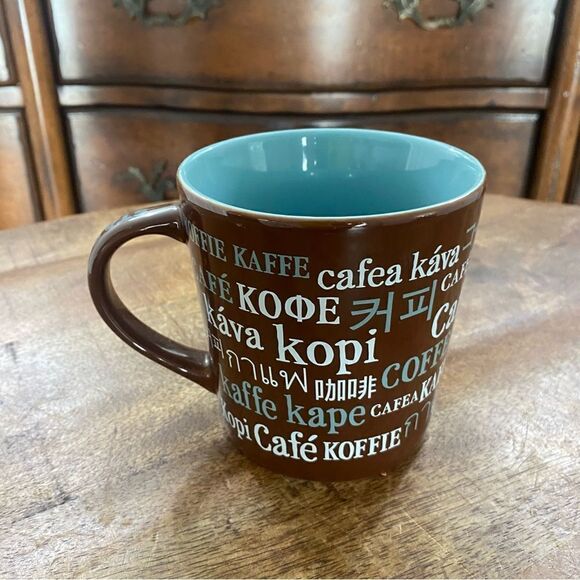 Starbucks lava kopi language mug brown - Picture 3 of 3